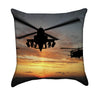 Apache Helicopter Throw Pillow