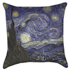 Small Vincent Van Gogh - The Starry Night Throw Pillow