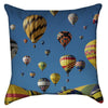 Small Luft Balloons - Hot Air Balloons Throw Pillow