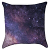 Small Dreamy Purple Galaxy Throw Pillow