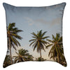 Small Early Morning Palm Beach throw pillow