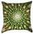 Prickly Cactus Mandala Throw Pillow
