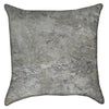 Small Grey Cement Colored Throw Pillow