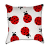 Cute Ladybug Throw Pillow