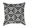 Triangular and Square Optical Illustion Throw Pillow