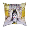 Praying Shiva Goddess Throw Pillow