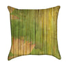 Zen Lotus Bamboo Throw Pillow