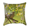 Nature Mourning Dove Bird Throw Pillow