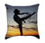 Gymnastic Sunrise Throw Pillow