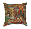 Fancy Egyptian Papyrus Throw Pillow