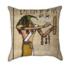 Egyptian Papyrus Thoth Throw Pillow