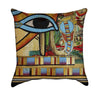 Eye of Ra Egyptian Papyrus Throw Pillow