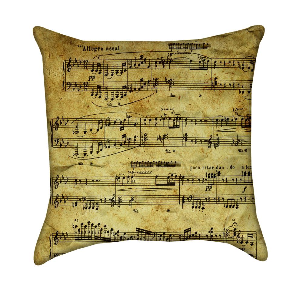 Sonata 23 Ludwig van Beetoven Music Throw Pillow