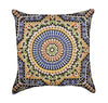 Colorful Moroccan Tile Throw Pillow