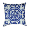 Blue and White Portugese Tile Throw Pillows